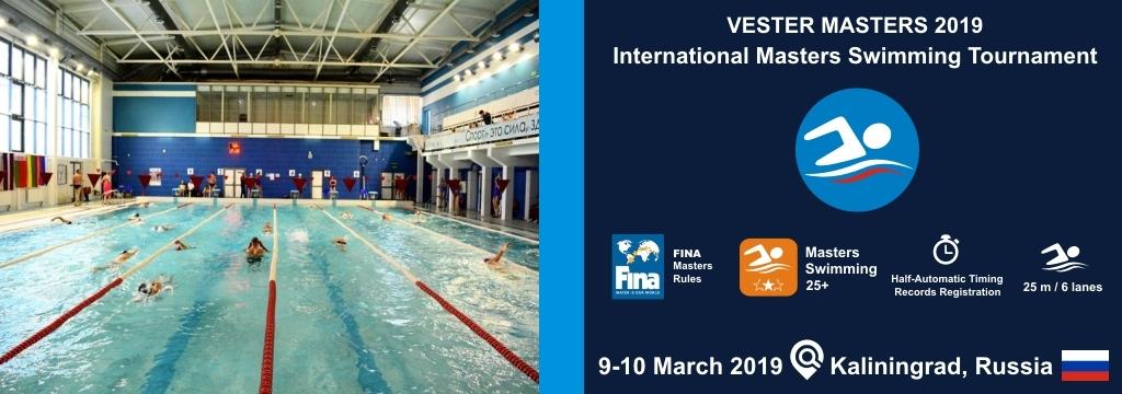 Vester Masters Swimming 2019, www.swim.by, Vester Masters Swimming Kaliningrad 2019