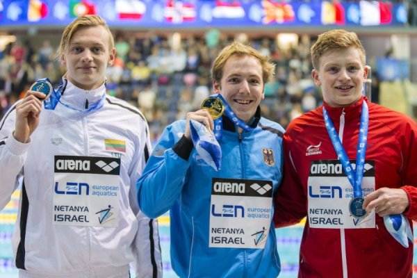 100 breaststroke men, Netanya 2015