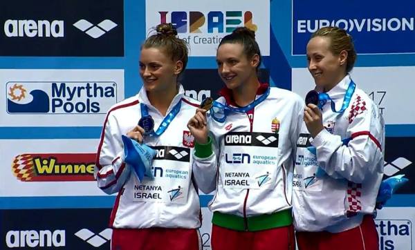 50 backstroke woman, Netanya 2015