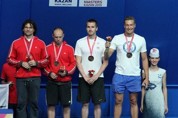 Andrzej Waszkewicz, bronze medals, Kazan 2015, Анджей Вашкевич