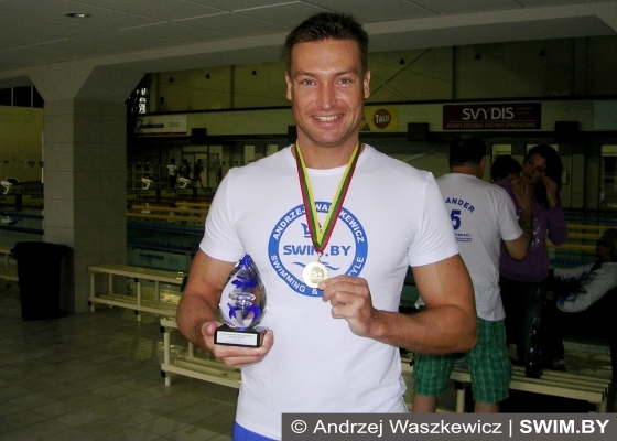 Andrzej Waszkewicz Lietuvos masters plaukimo cempionatas