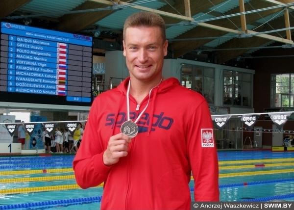 Andrzej Waszkewicz - Mistrzostwa Polski w pływaniu masters Olsztyn-2014