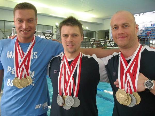 Andrzej Waszkewicz pływanie Kraków mistrz Polski