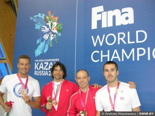 Andrzej Waszkewicz, swimming, Kazan 2015, Андрей Вашкевич, плавание