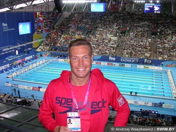 Andrzej Waszkewicz, World swimming championships, Kazan 2015