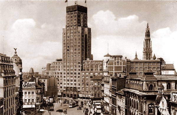 Антверпен | Первый небоскрёб Европы Бельгия