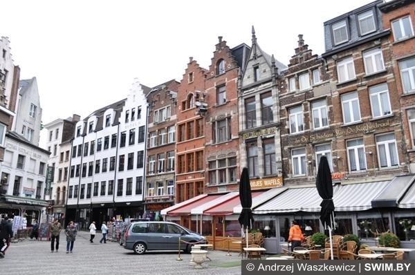 Центр города Антверпена Бельгия