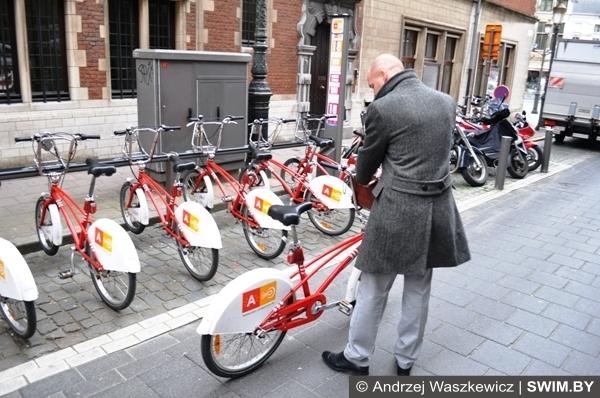 Прокат велосипедов в Антверпене Бельгия