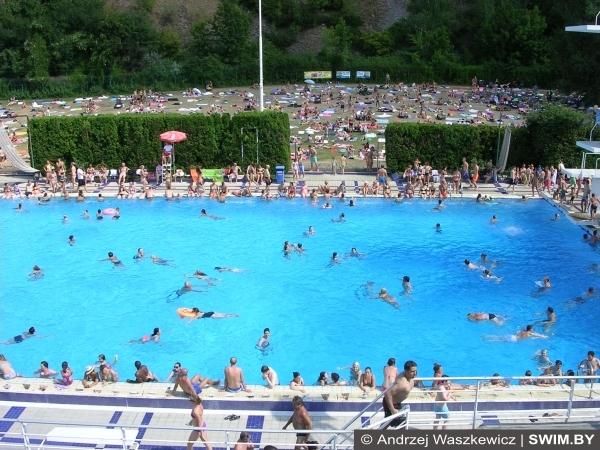 Бассейн, плавание, Прага