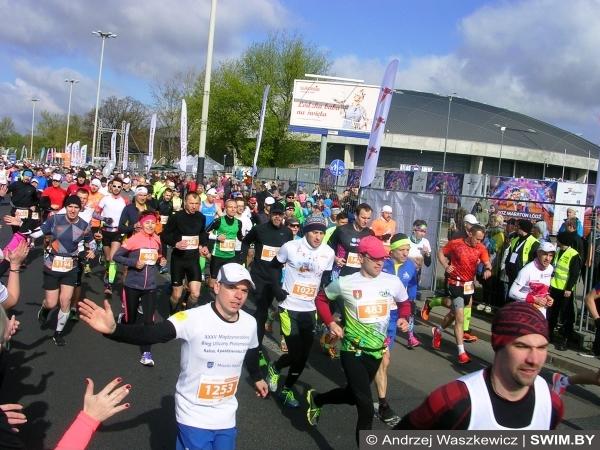 Бег 10 км, марафон в Лодзи 2017, Marathon Lodz 2017