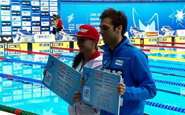 Best swimmers of European Short Course Swimming Championships, Netanya 2015