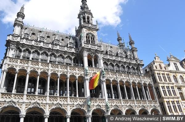 Брюссель площадь Grote Markt Бельгия
