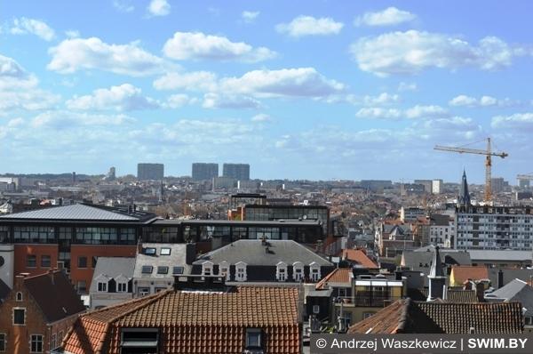 Вид на Брюссель Бельгия