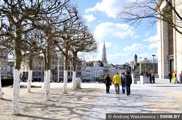 Архитектура и парки Брюсселя Бельгия