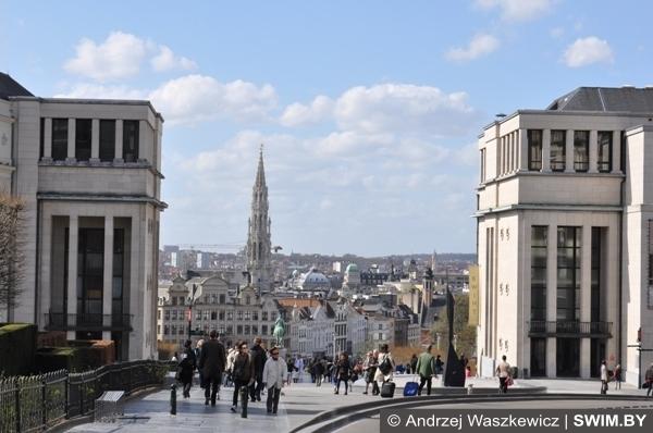 Архитектура города Брюсселя Бельгия