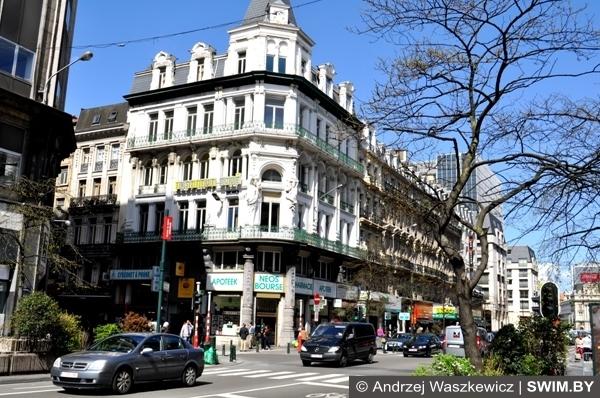 Архитектура города Брюсселя Бельгия