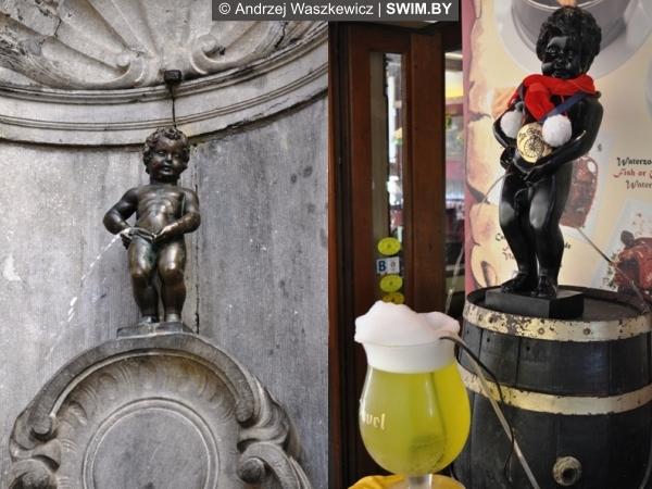 Брюссель фонтан писающий мальчик Бельгия