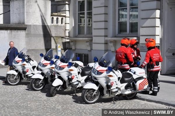 Полиция Брюсселя Бельгия