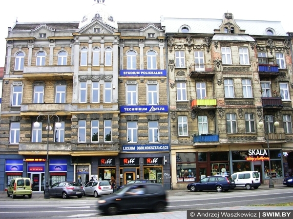 Центр города, архитектура, Щецин, Польша