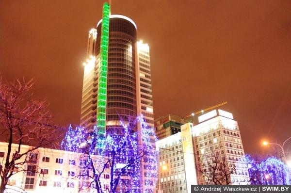 Christmas and New Year in Belarus Minsk