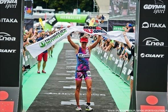 Diana Riesler, triathlon, Ironman 70.3 Gdynia 2016