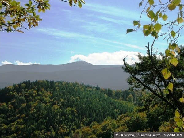Гора Снежка Карконоше Польша