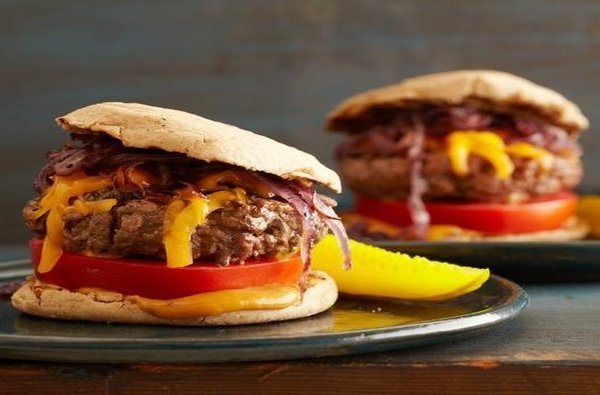 Grilled Cheeseburgers, Ingredients, Method, What to eat after race, Swim.by