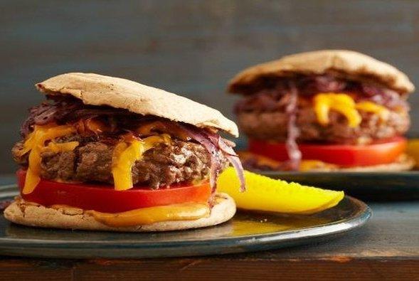 Grilled Cheeseburgers, Ingredients, Method, what to eat after race