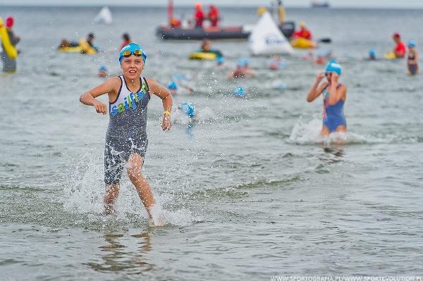 IRONKIDS Gdynia 2017, соревнования по триатлону для детей, детские соревнования по акватлону, Swim.by