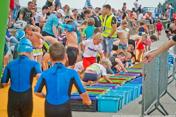 IRONKIDS Gdynia 2017, соревнования по триатлону для детей, детские соревнования по акватлону, Swim.by