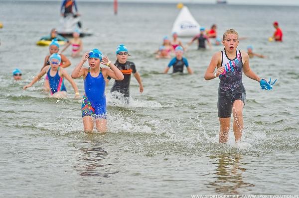 IRONKIDS Gdynia 2017, соревнования по триатлону для детей, детские соревнования по акватлону, Swim.by