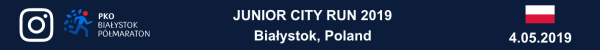 Junior City Run 2019 Foto, Białystok Półmaraton 2019 Foto, Junior City Run Białystok