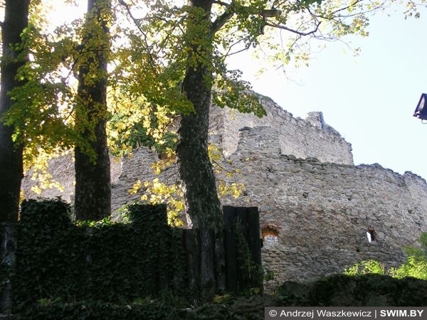 Каменный замок Польша фото