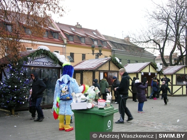 Каунас мусор грязный город