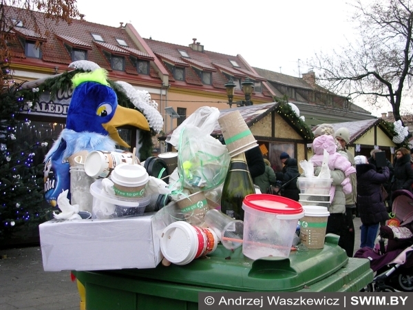 Каунас мусор грязный город