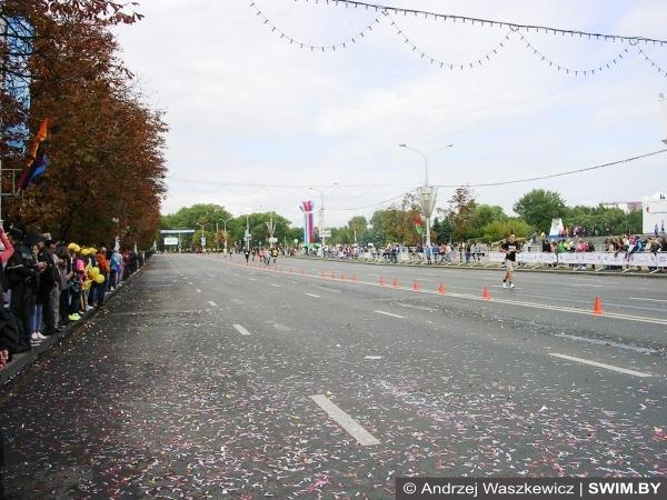 Маршрут, карта Минский марафон