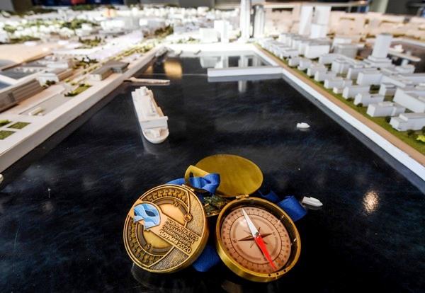 Medal World Athletics Half Marathon Championships Gdynia 2020, IAAF World Half Marathon Championships, www.running.by, Gdynia Half Marathon Medal 2020, World Athletics Half Marathon Championships Gdynia 2020, Gdynia Half Marathon 2020, Swim.by