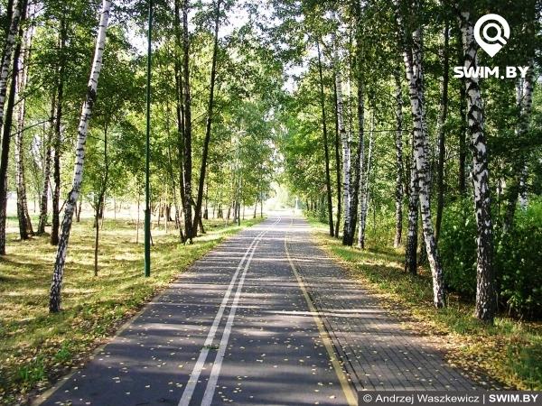 Minsk bicycle path, Belarus,  Минская велодорожка