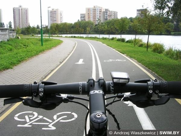 Minsk bicycle path