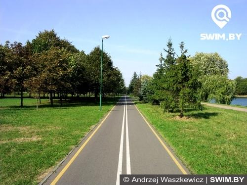 Minsk bicycle path, велодорожка Минска