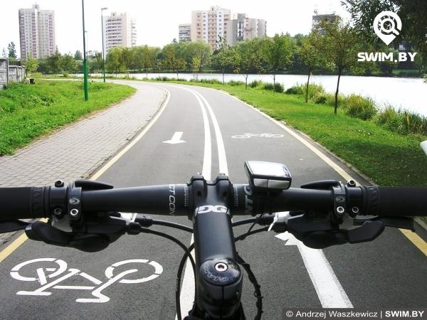 Minsk bike path,  Минская велодорожка