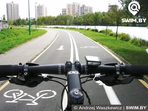 Minsk bike path, минская велодорожка