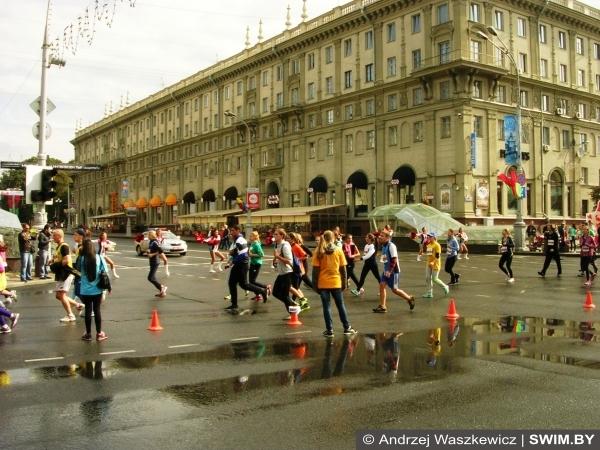 Minsk main crossroad