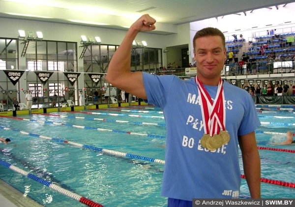 Mistrzostwa Polski w pływaniu masters Kraków-2013, Andrzej Waszkewicz