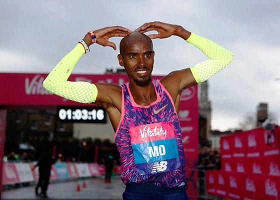 Mo Farah, The Big Half 2018, London Half Marathon, EMG Athletics, Swim.by