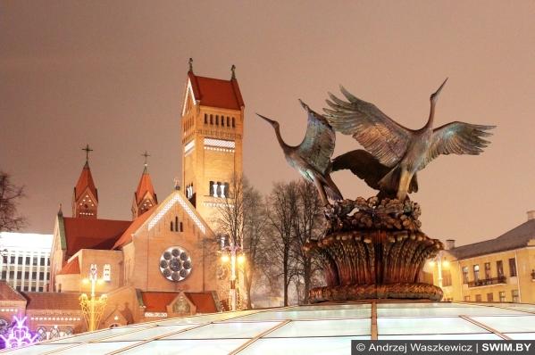 Новый год и Рождество в Беларуси, что посмотреть в Минске