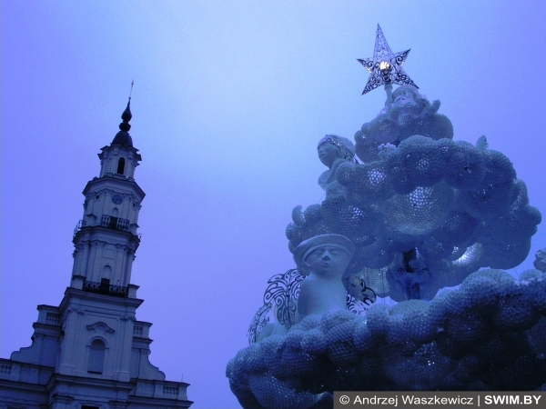 Новый год в Каунасе в Литве