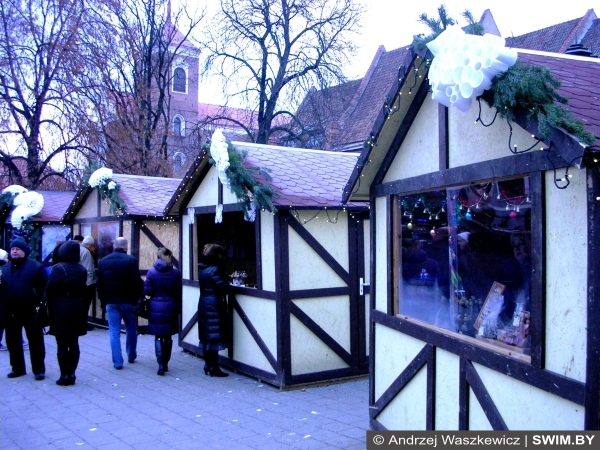 Новый год в Каунасе в Литве