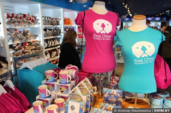 Океанариум Лиссабон сувенирный магазин