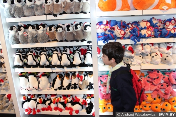 Oceanarium Lisbon Океанариум Лиссабон сувенирный магазин